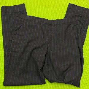 UNIQLO black striped pants
